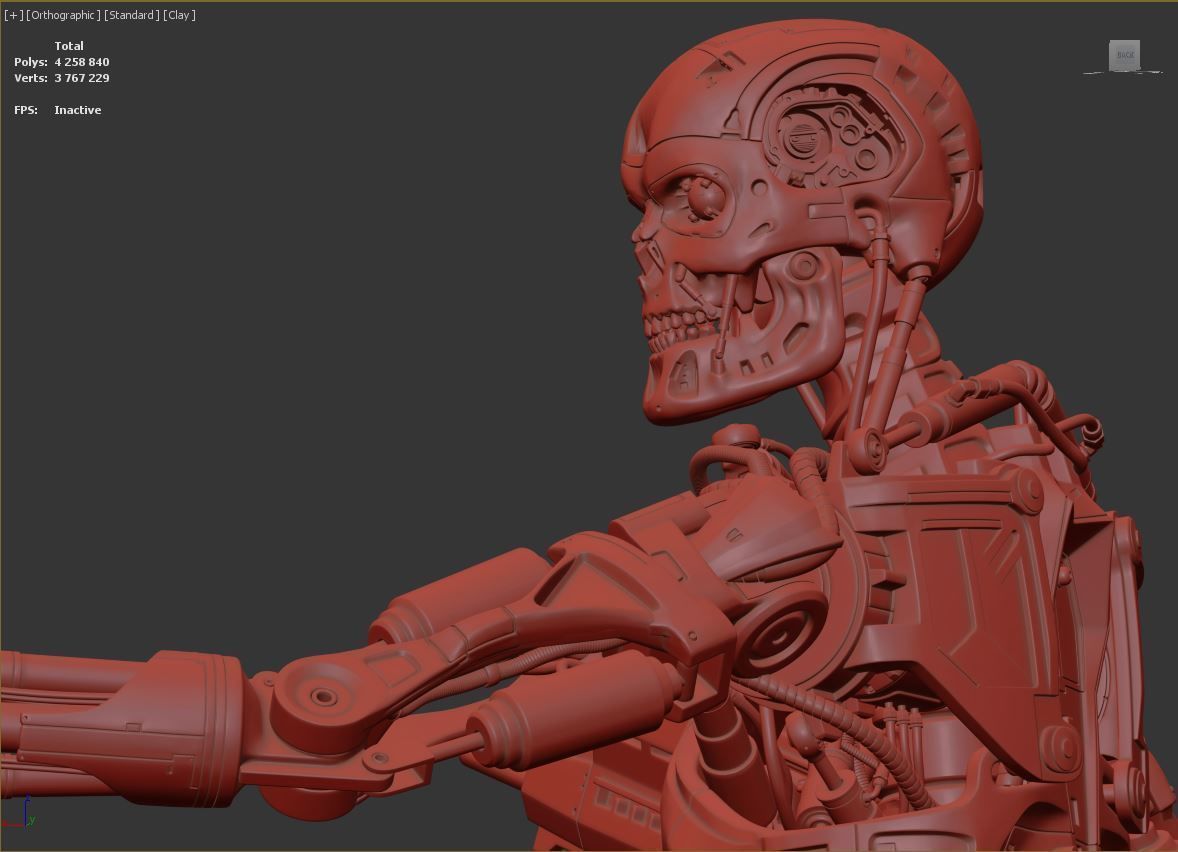 Terminator T-800 Salvation 3D print model_32