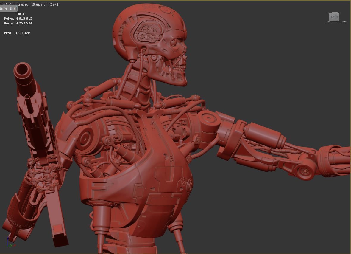 Terminator T-800 Salvation 3D print model_25