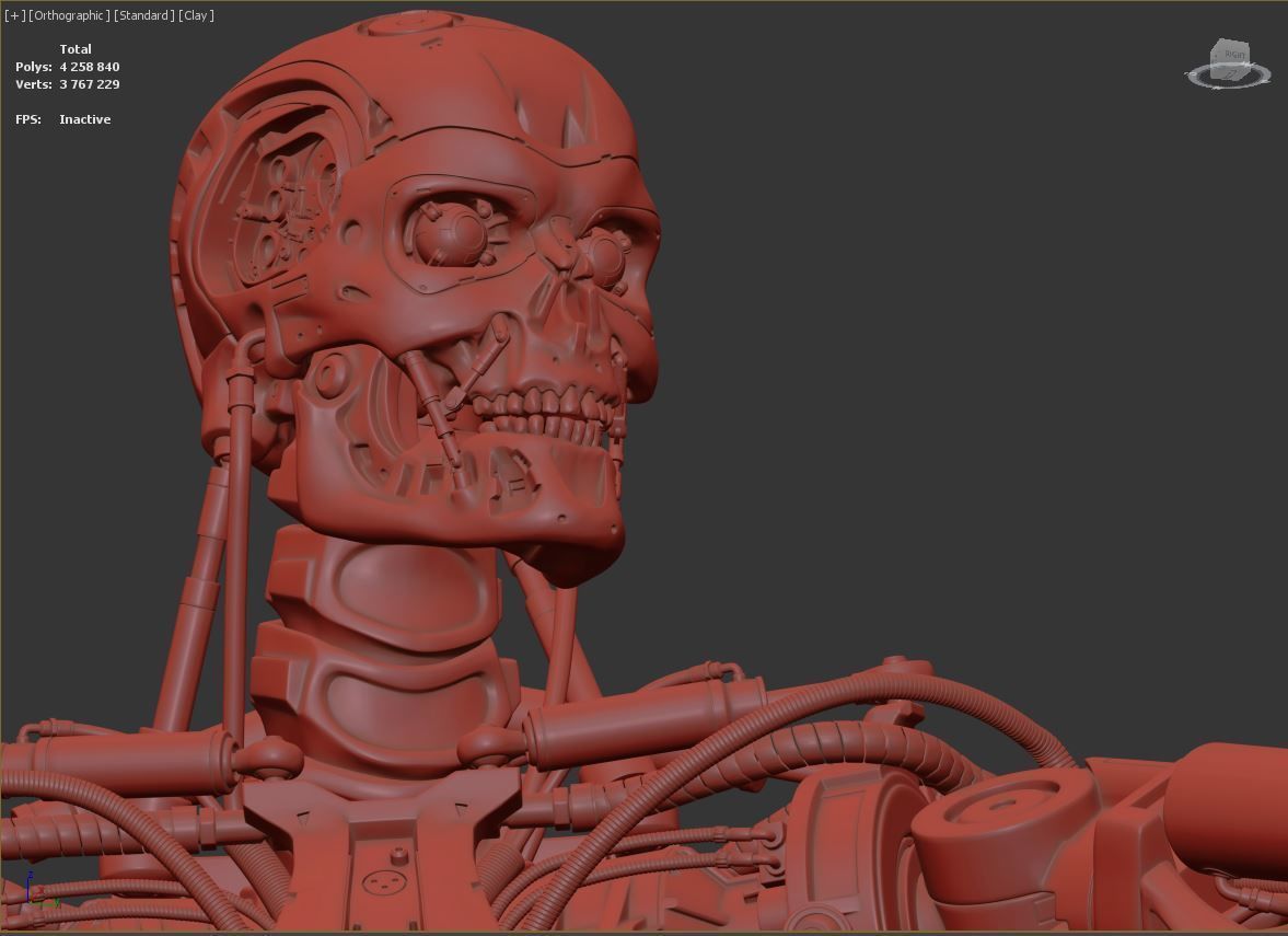 Terminator T-800 Salvation 3D print model_31