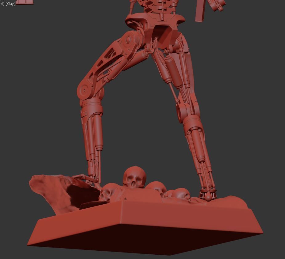 Terminator T-800 Salvation 3D print model_42