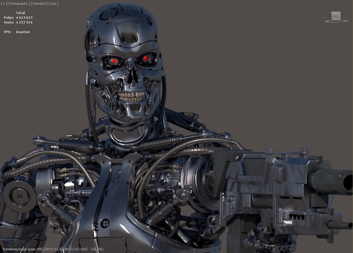 Terminator T-800 Salvation 3D print model_20
