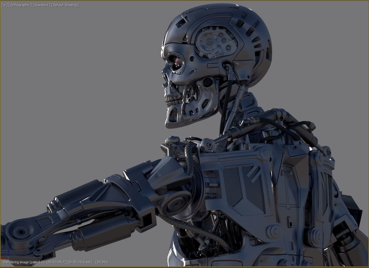 Terminator T-800 Salvation 3D print model_6