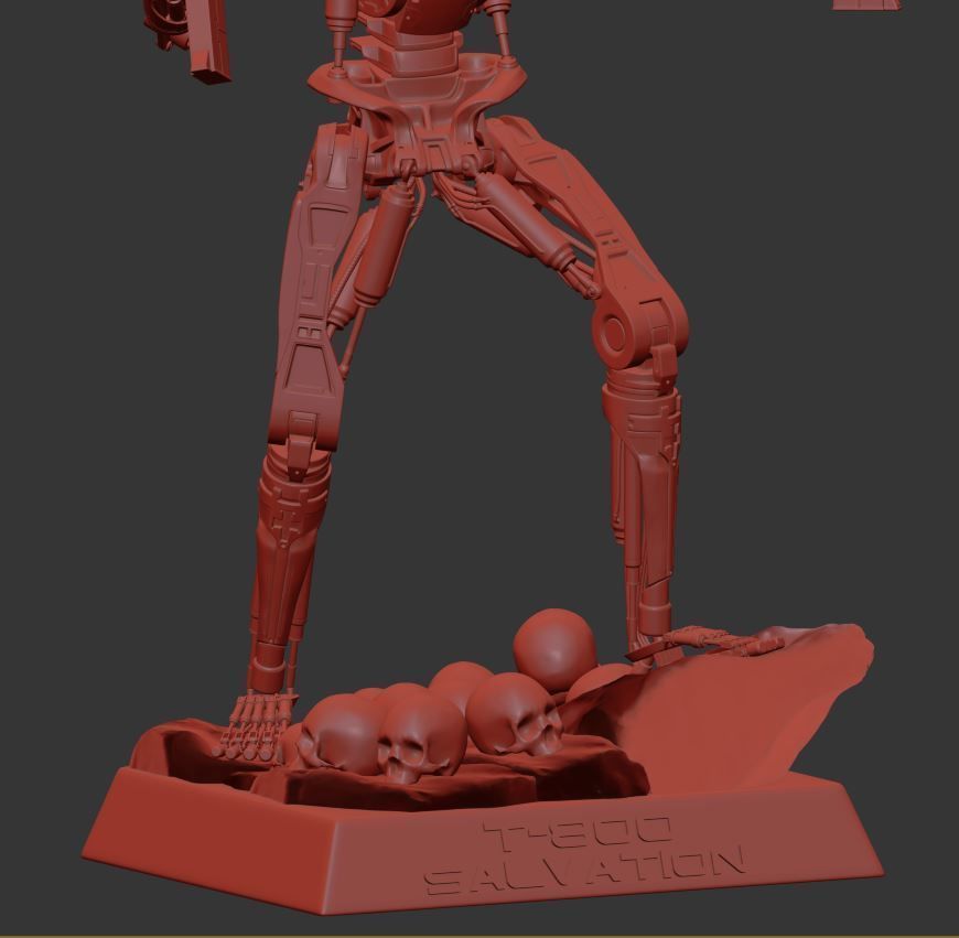 Terminator T-800 Salvation 3D print model_34
