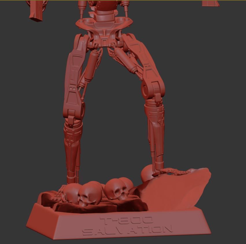 Terminator T-800 Salvation 3D print model_40