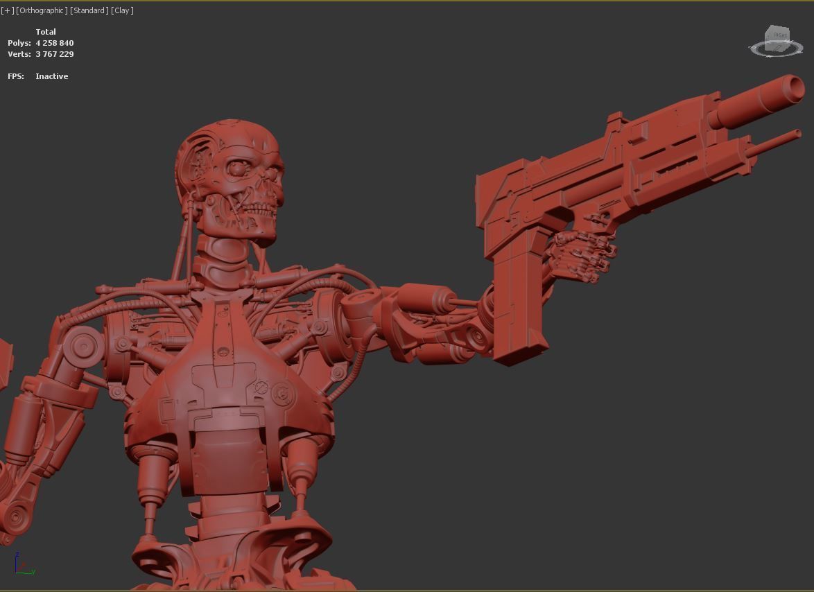 Terminator T-800 Salvation 3D print model_29