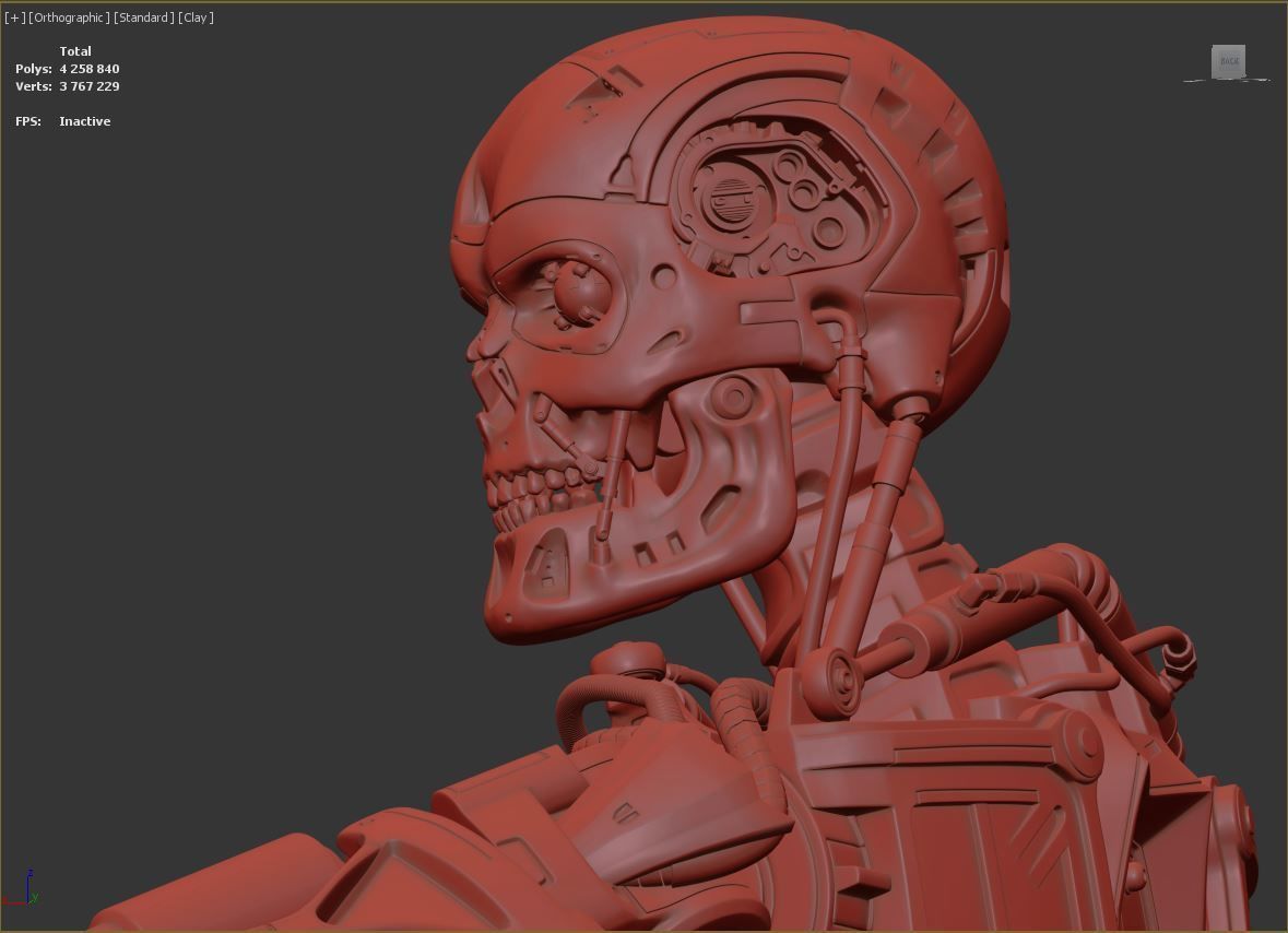 Terminator T-800 Salvation 3D print model_33