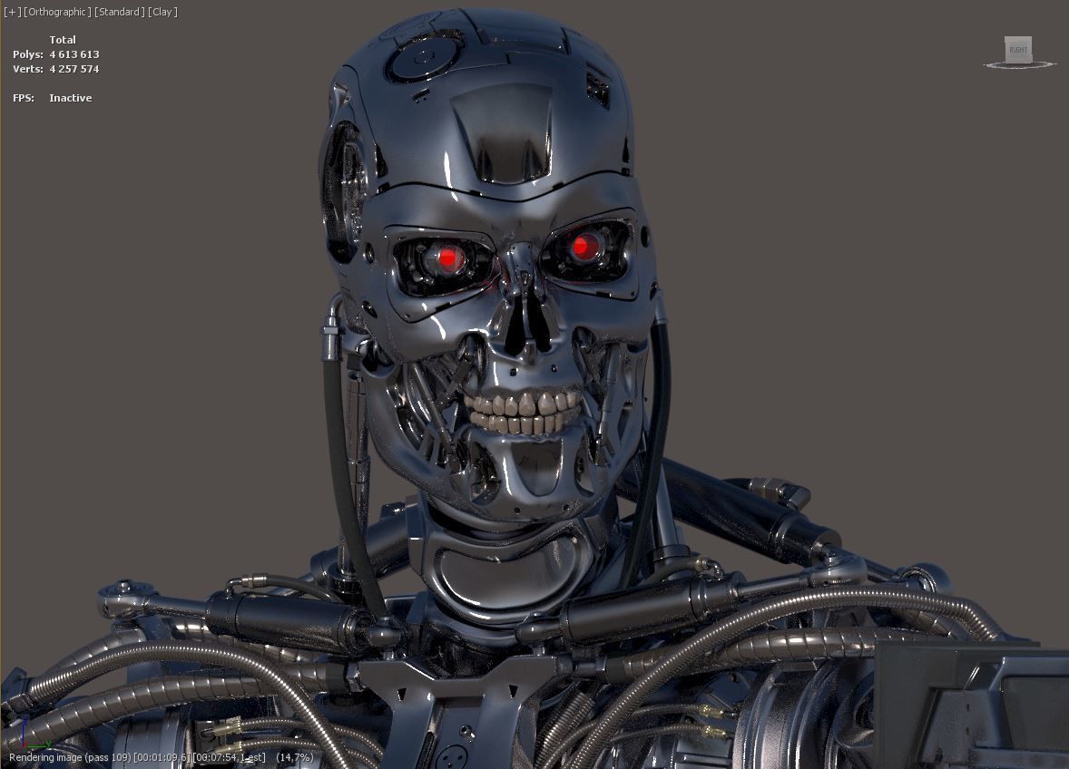 Terminator T-800 Salvation 3D print model_12