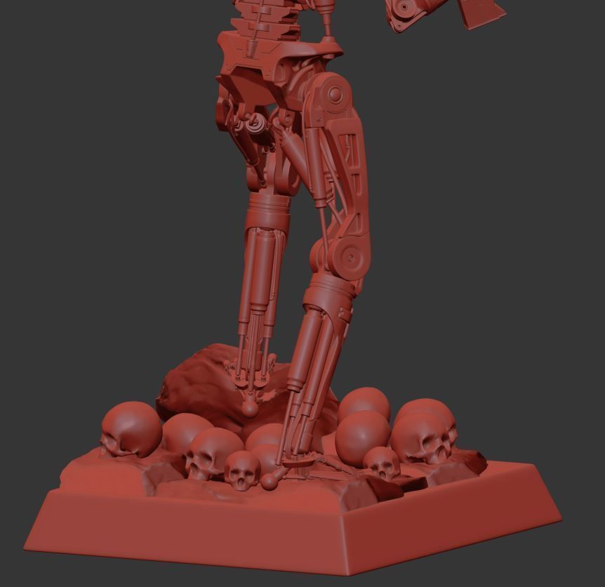 Terminator T-800 Salvation 3D print model_38