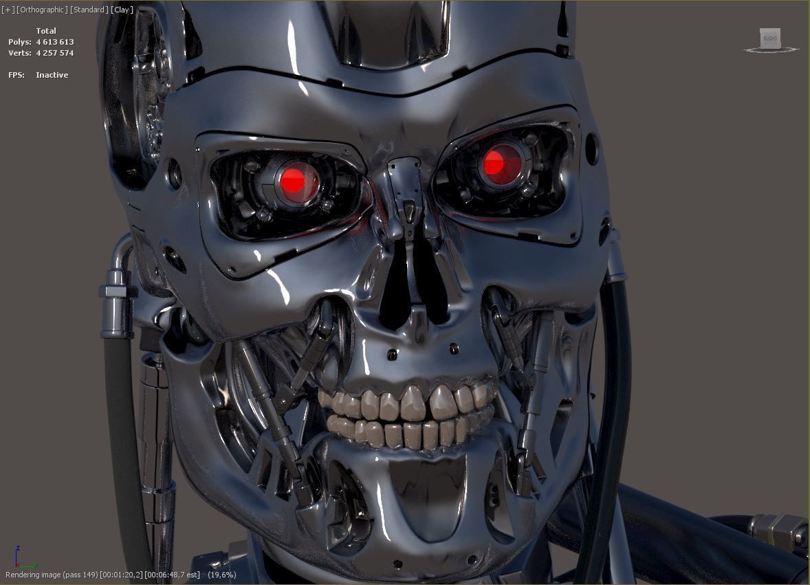 Terminator T-800 Salvation 3D print model_19