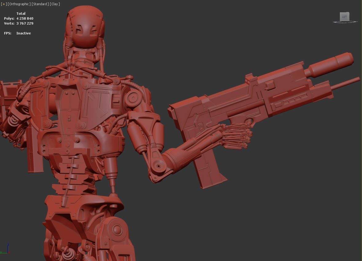 Terminator T-800 Salvation 3D print model_30