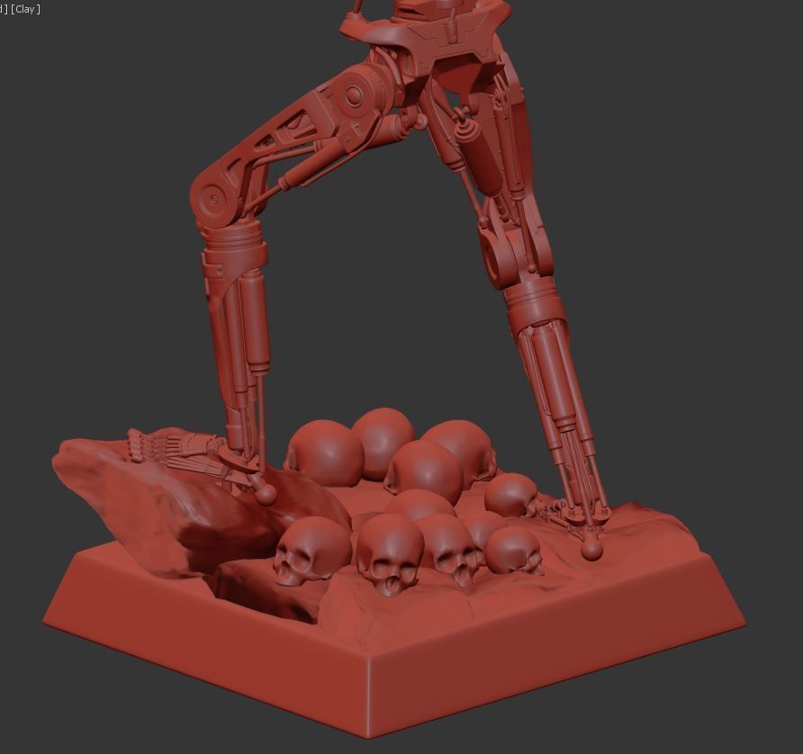 Terminator T-800 Salvation 3D print model_39