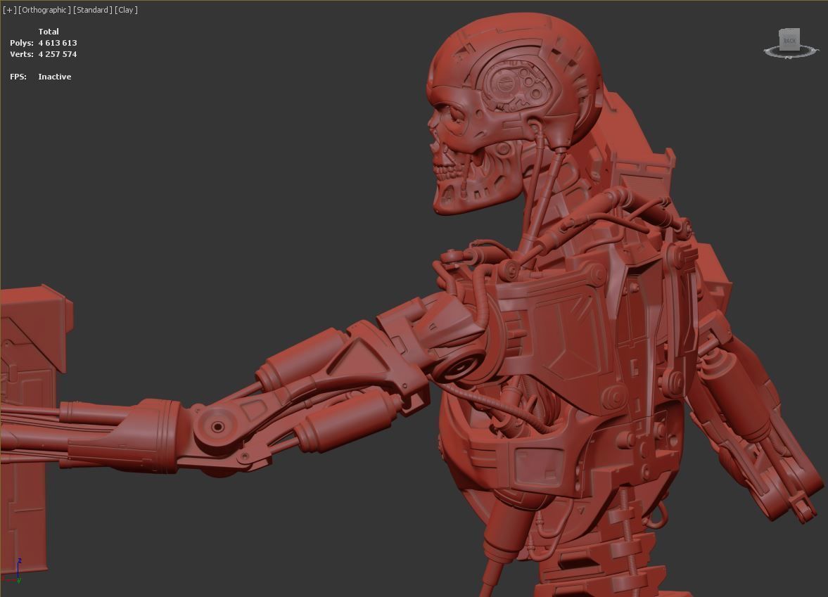 Terminator T-800 Salvation 3D print model_26