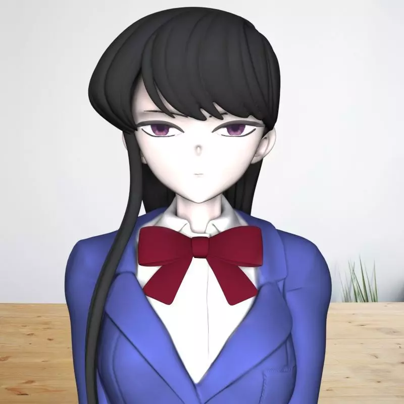 KOMI SAN WA KOMYUSHOU DESU 3D print model