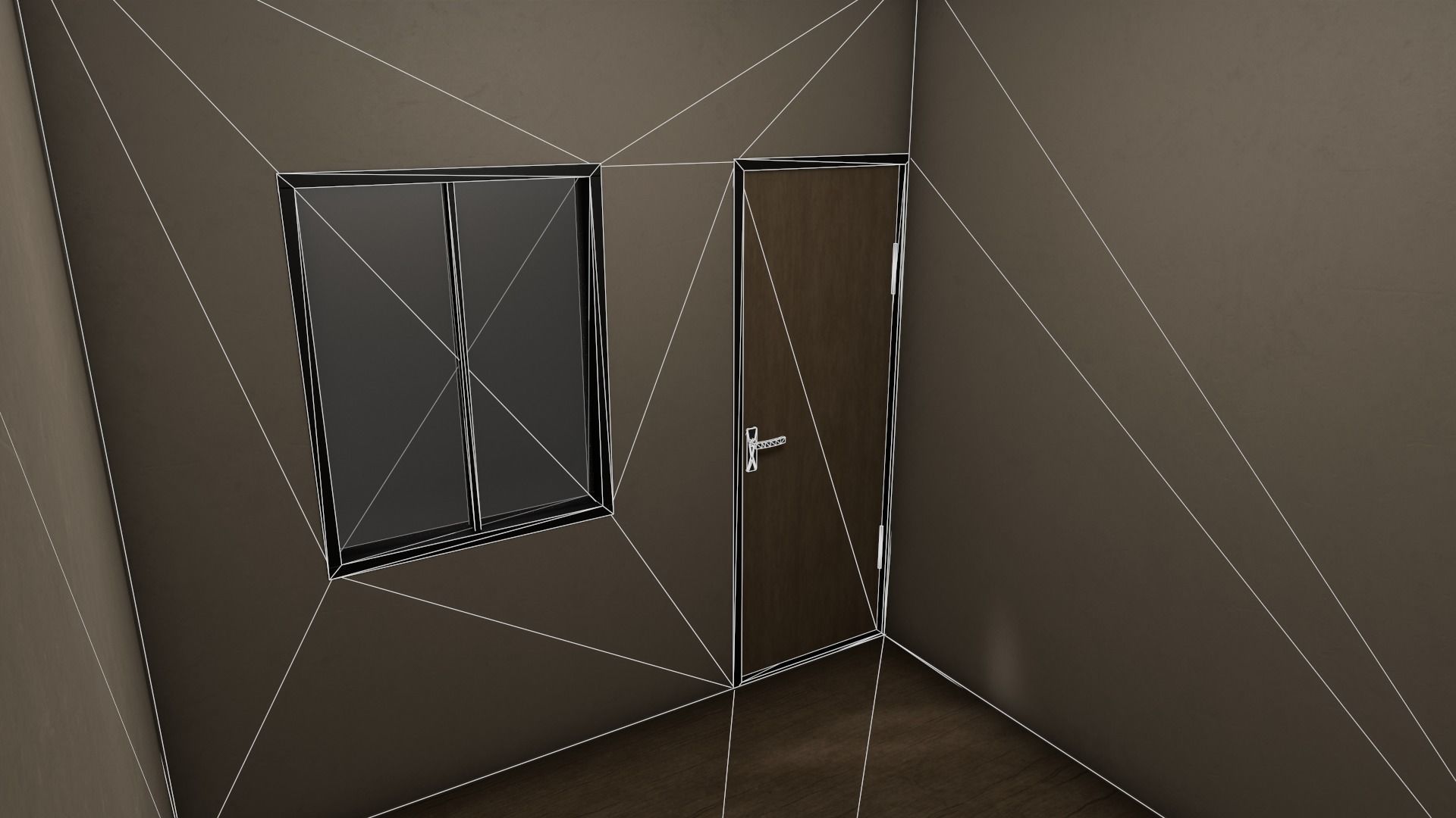 PBR Shed House B V1 Low-poly 3D model_16