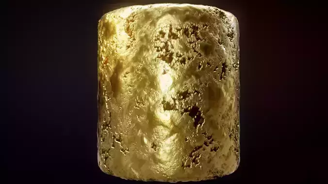 Seamless Gold Nugget textures Texture