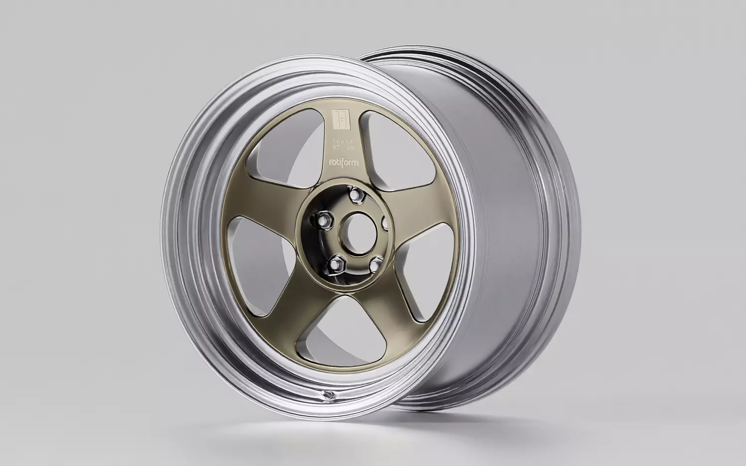 ROCH Rotifom Rims Low-poly 3D model