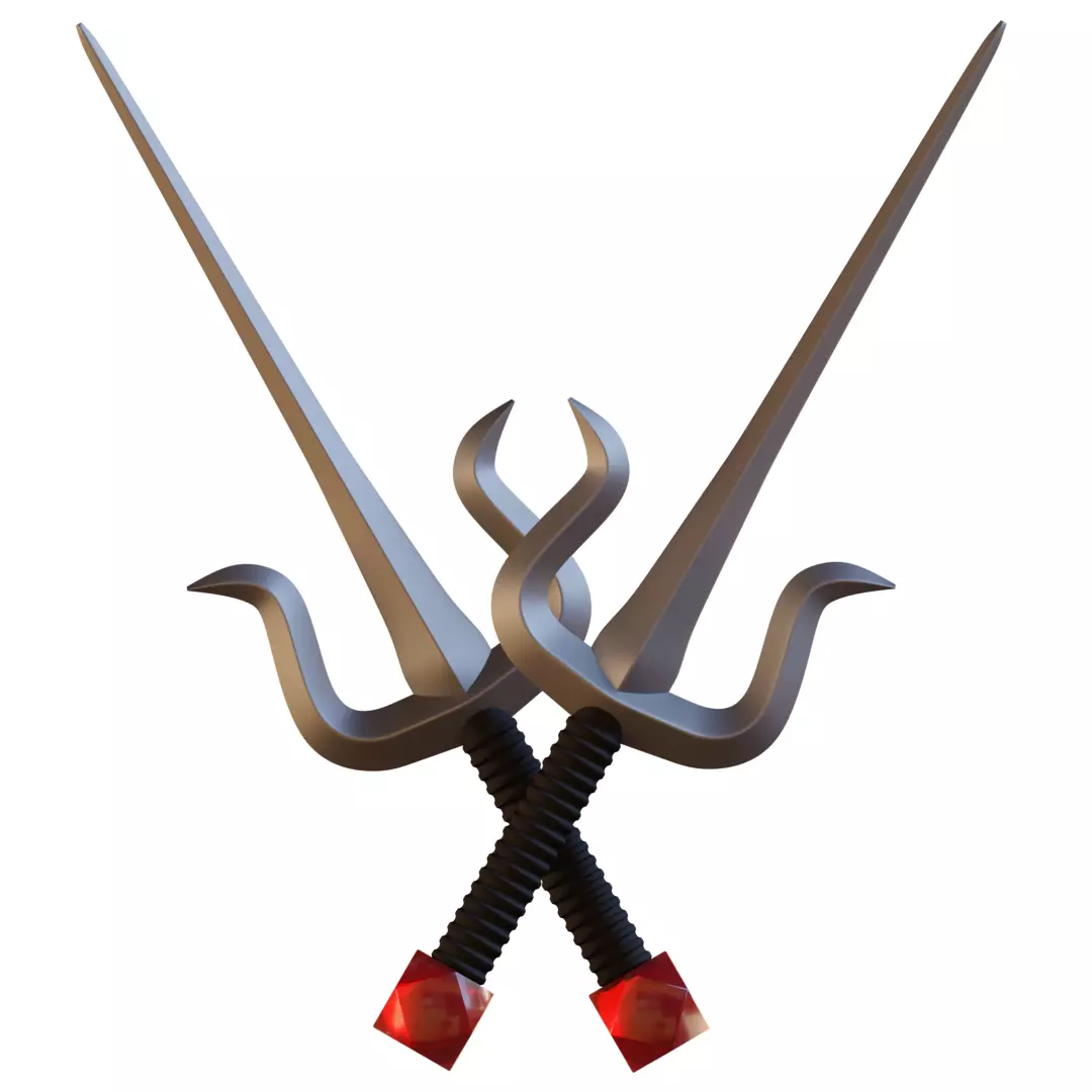 Raphael Teenage Mutant Ninja Turtles TMNT Sais  3D print model_0