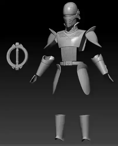 SW Rebel Grand Inquisitor One12 Scale STL files