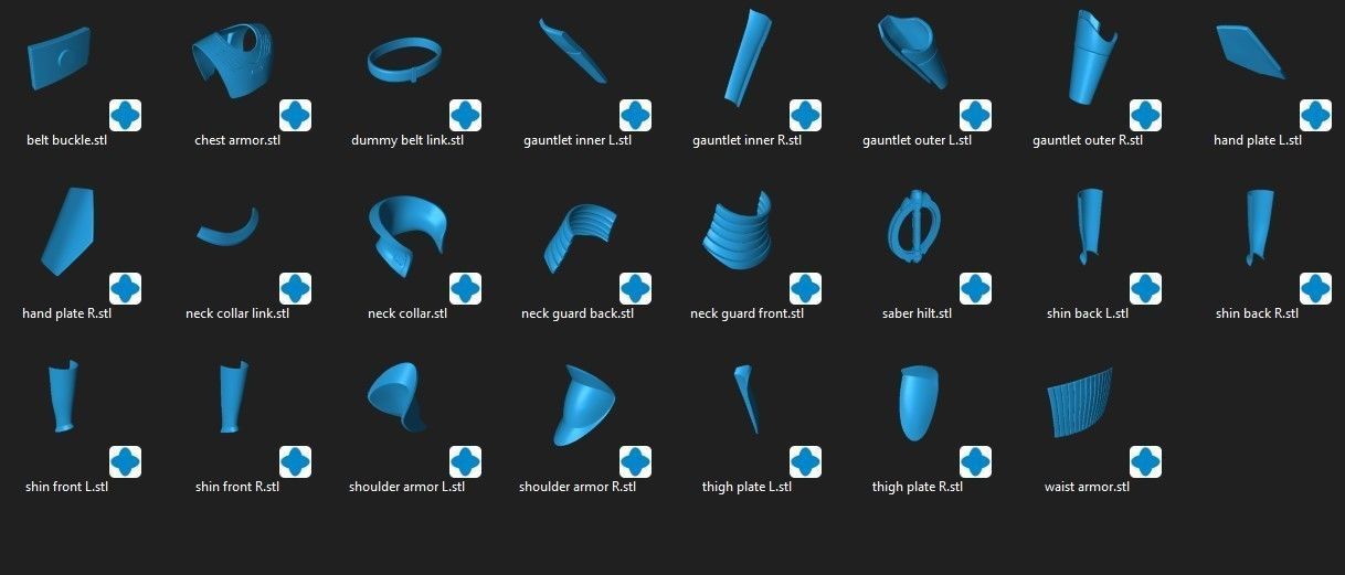 SW Rebels Grand Inquisitor Full Size Props Armor 3D print files 3D print model_4