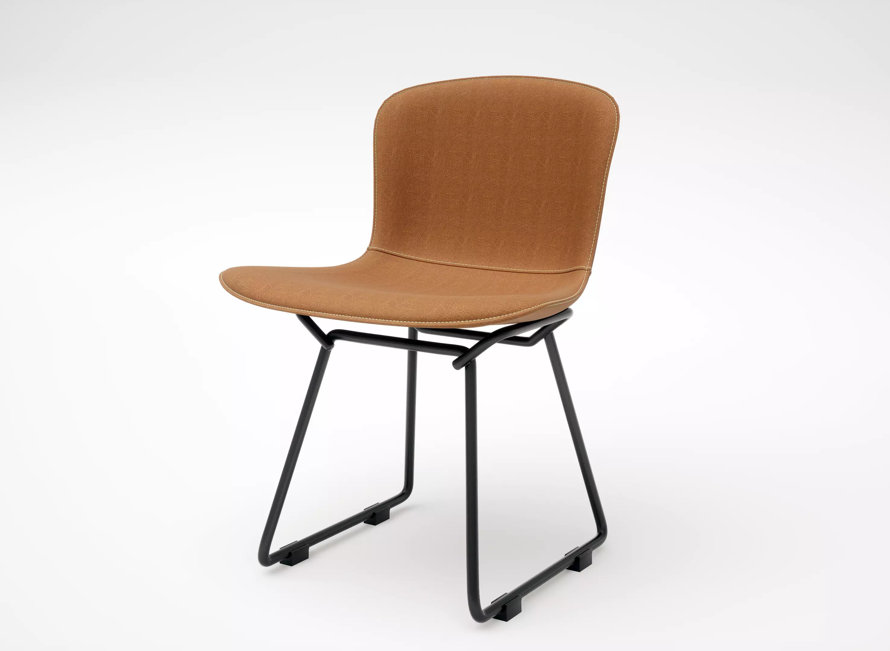 Bertoia Side chair 3D model_0