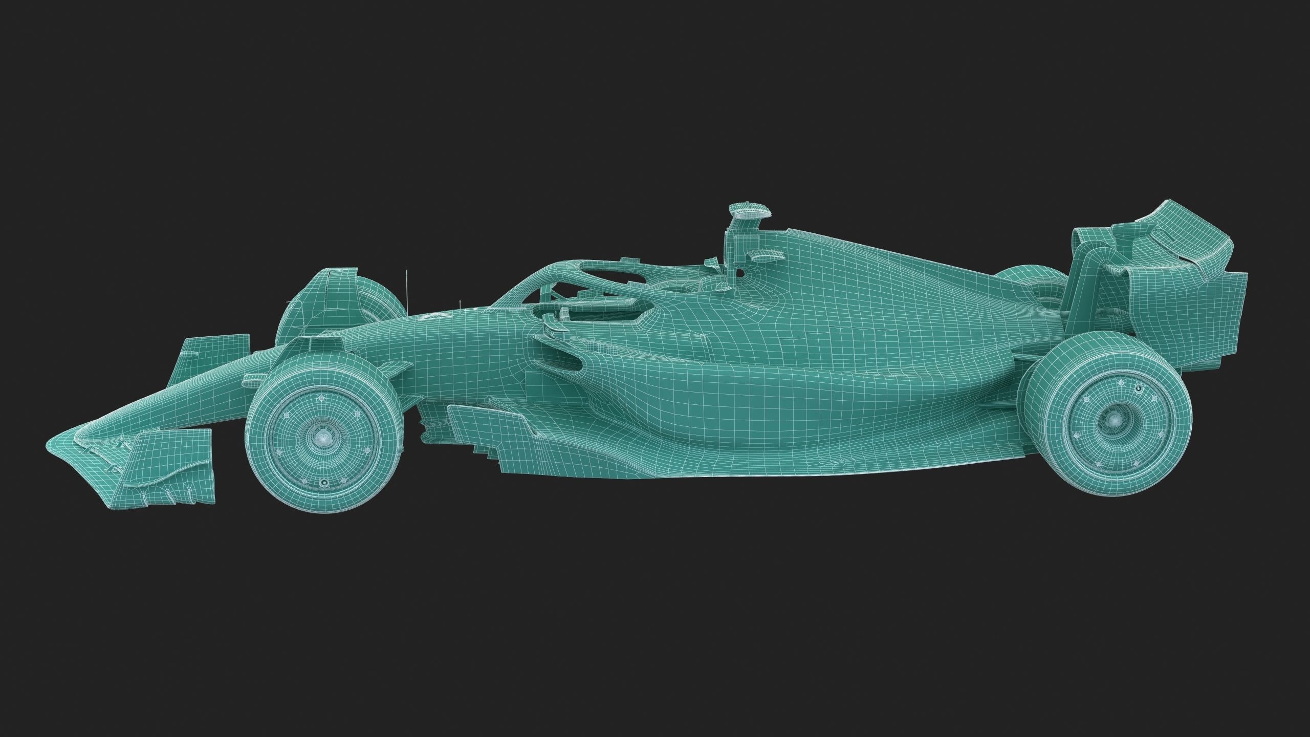 F1 Ferrari SF23 2023 3D model_16