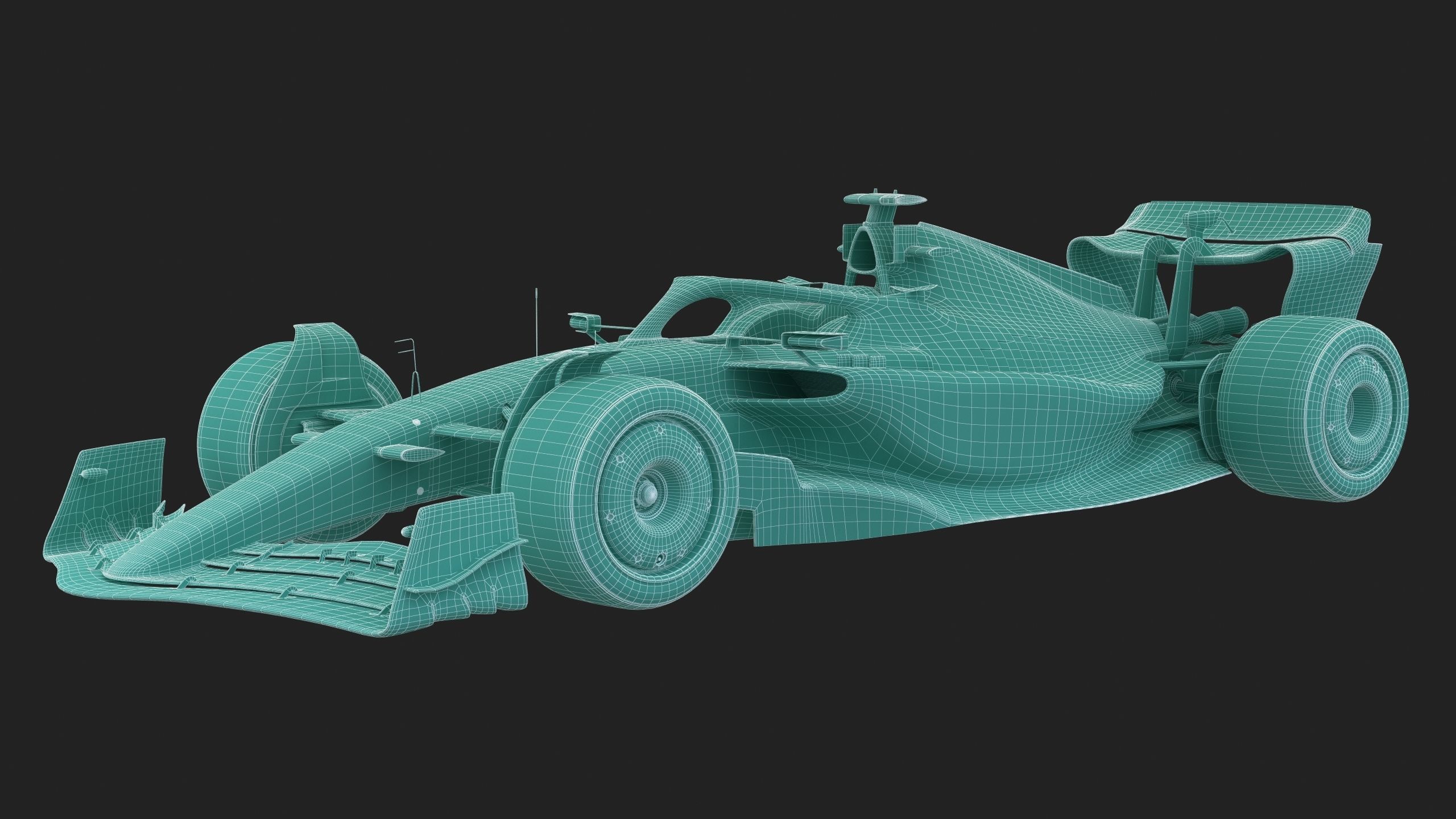 F1 Ferrari SF23 2023 3D model_15