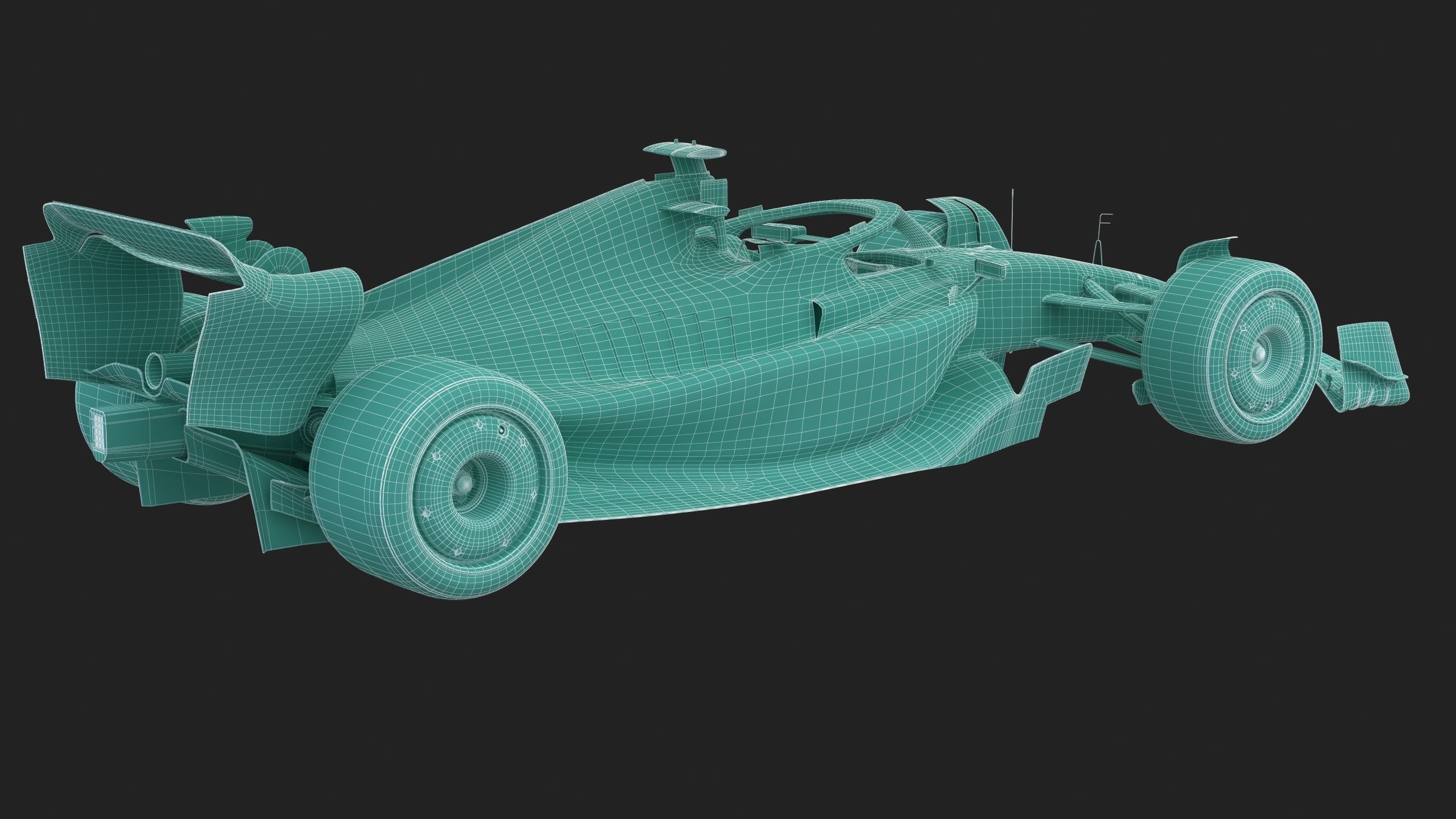 F1 Ferrari SF23 2023 3D model_20