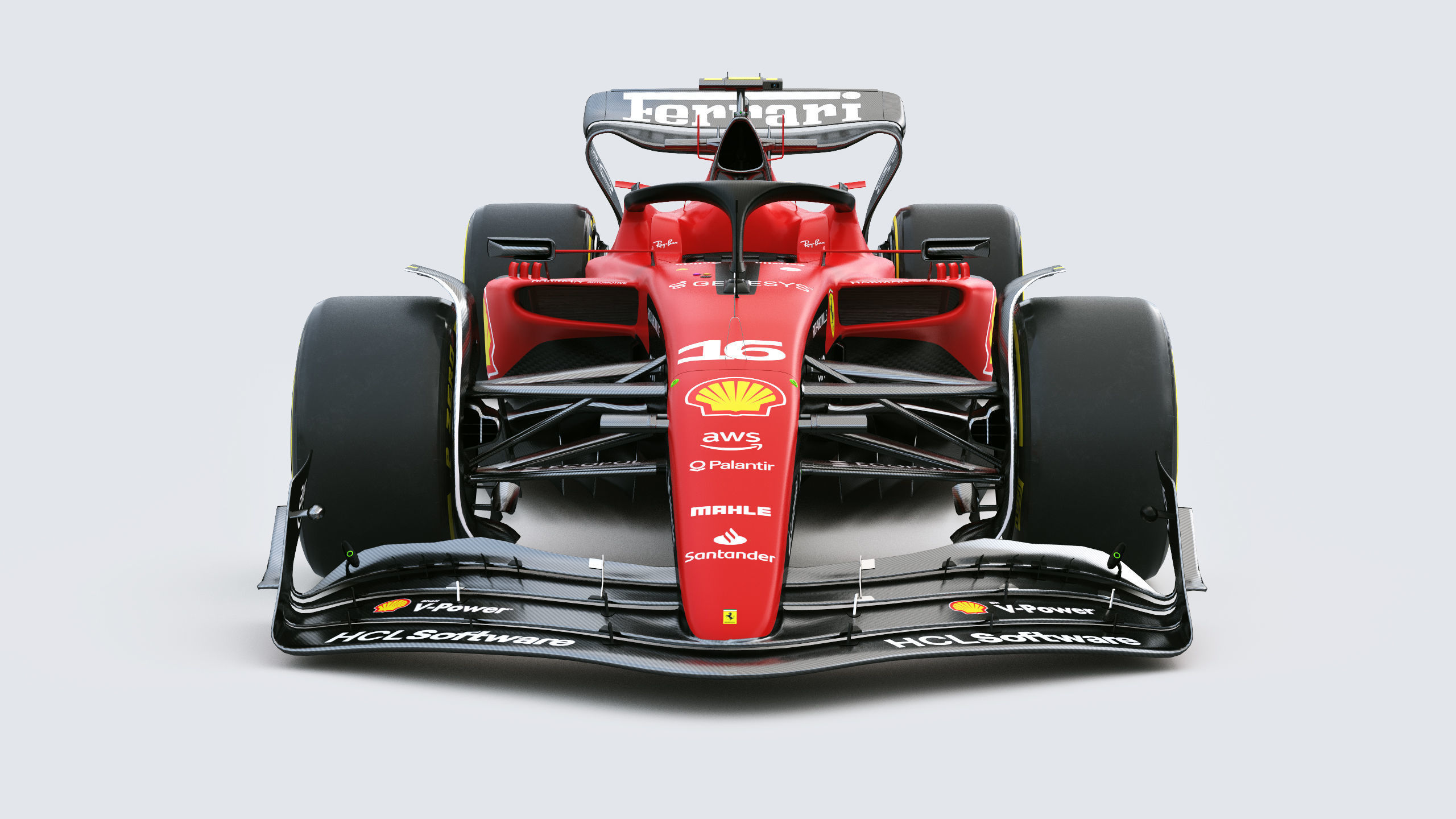F1 Ferrari SF23 2023 3D model_3