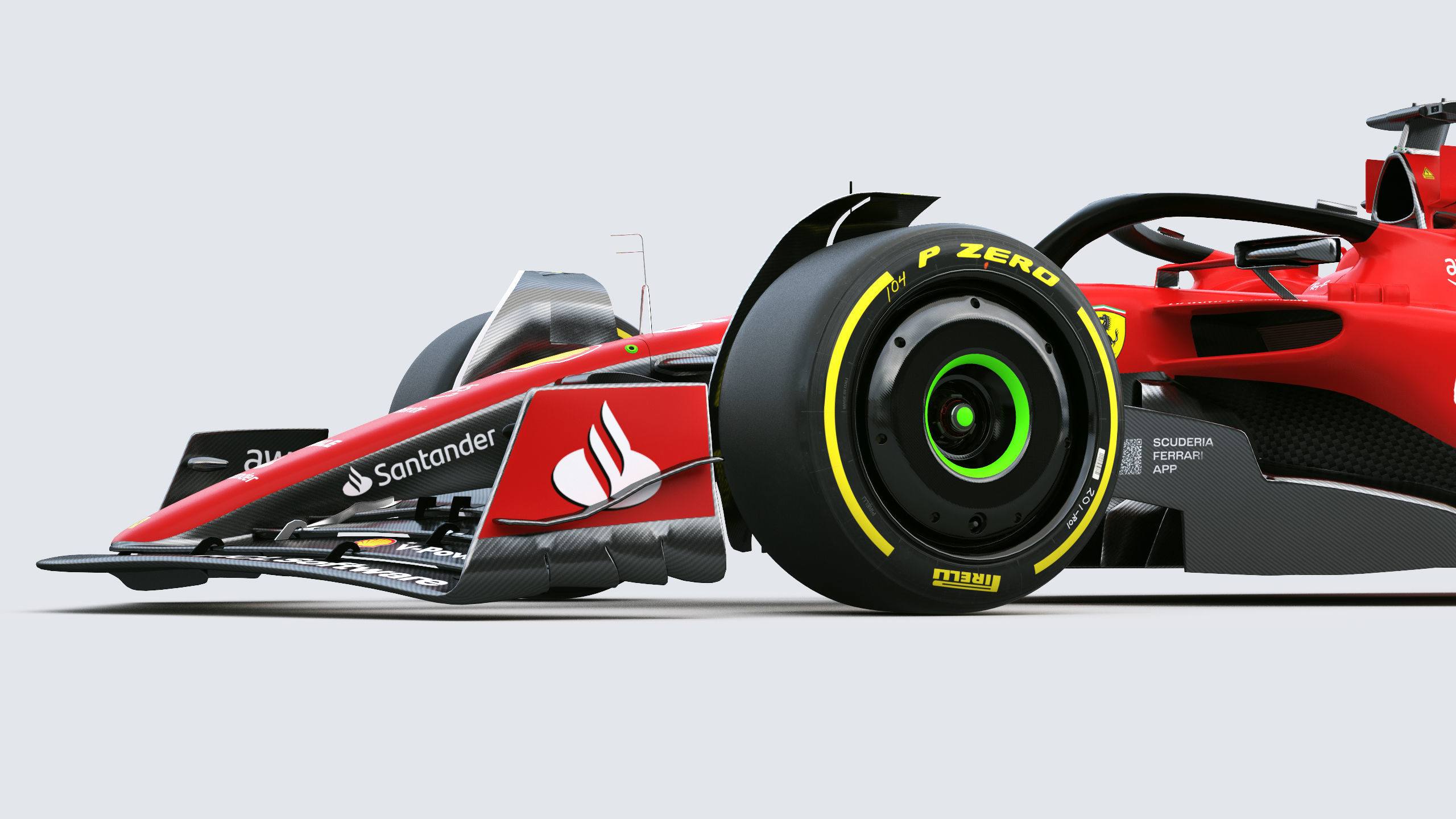 F1 Ferrari SF23 2023 3D model_2
