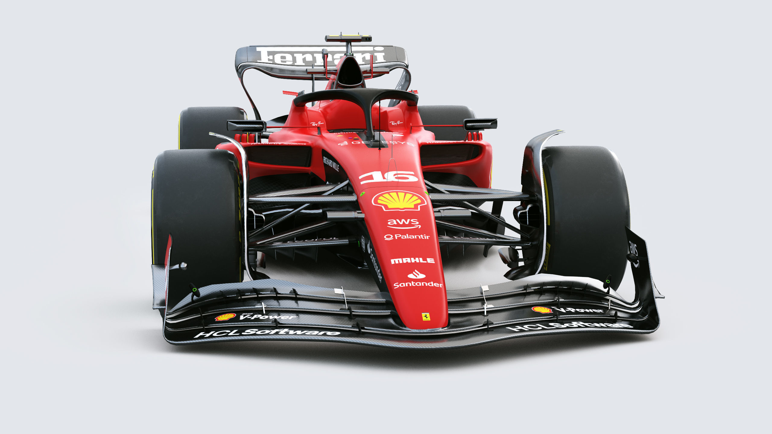 F1 Ferrari SF23 2023 3D model_11