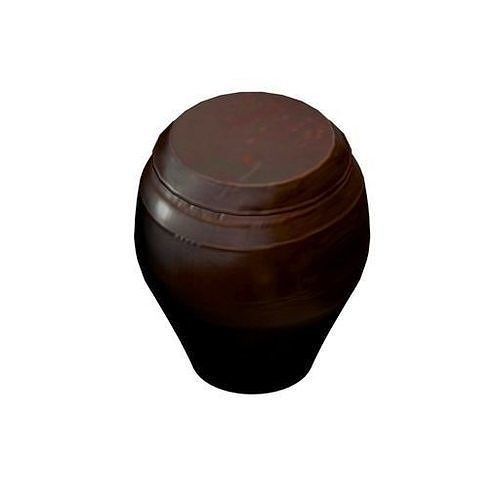 Korean Pottery Jangdokdae 3D model