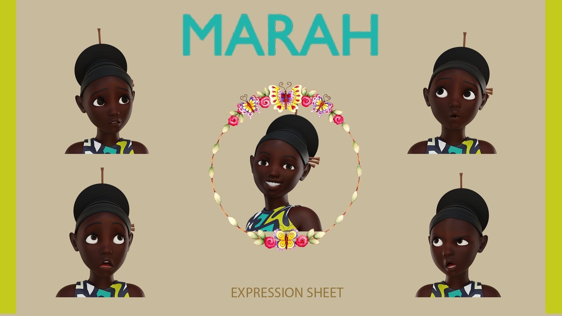 MARAH RIG BLENDER VERSION Low-poly 3D model_9