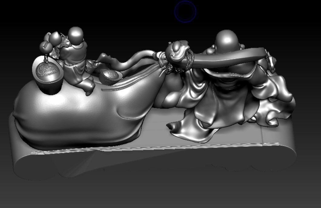 Collection of 50 Maitreya Buddha models 3D print model_33