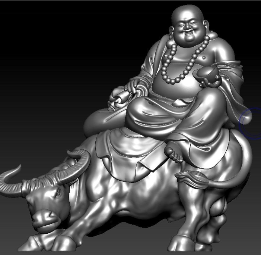 Collection of 50 Maitreya Buddha models 3D print model_37