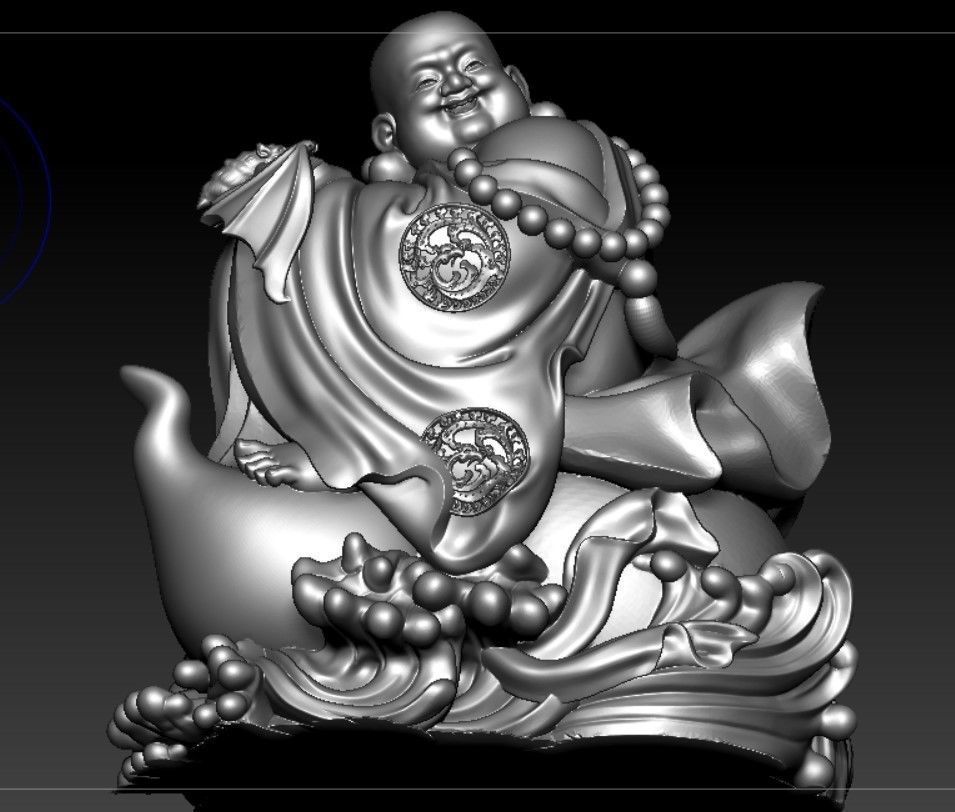 Collection of 50 Maitreya Buddha models 3D print model_77
