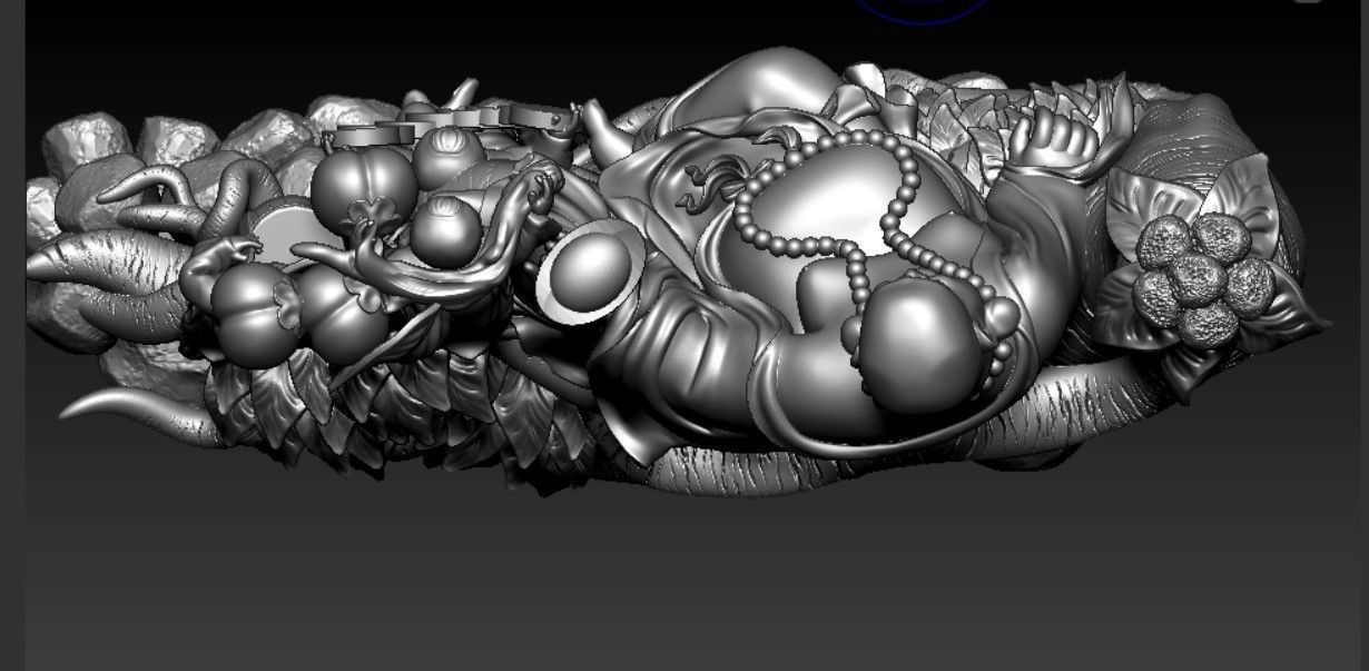 Collection of 50 Maitreya Buddha models 3D print model_58