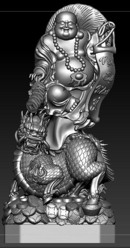 Collection of 50 Maitreya Buddha models 3D print model_48