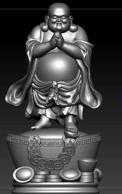 Collection of 50 Maitreya Buddha models 3D print model_86