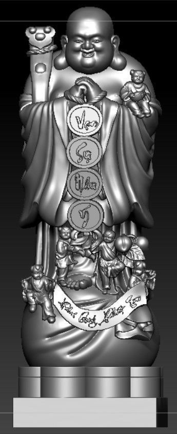 Collection of 50 Maitreya Buddha models 3D print model_34