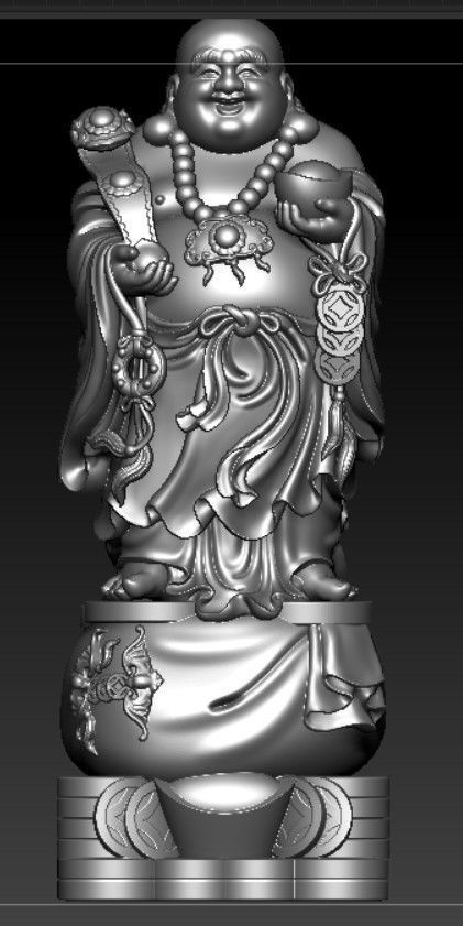 Collection of 50 Maitreya Buddha models 3D print model_45
