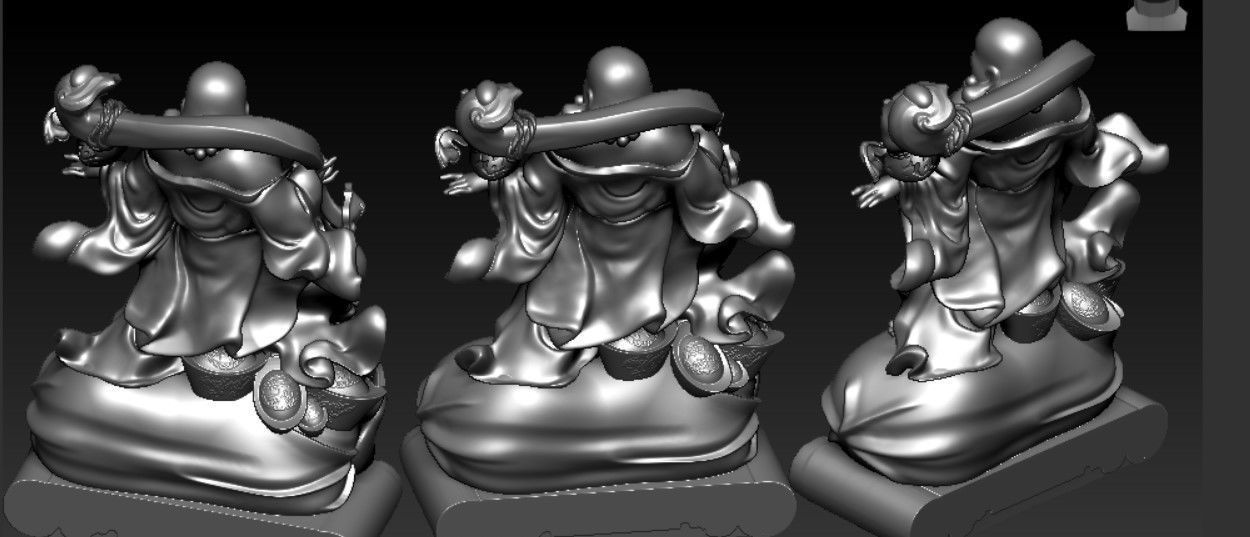Collection of 50 Maitreya Buddha models 3D print model_12