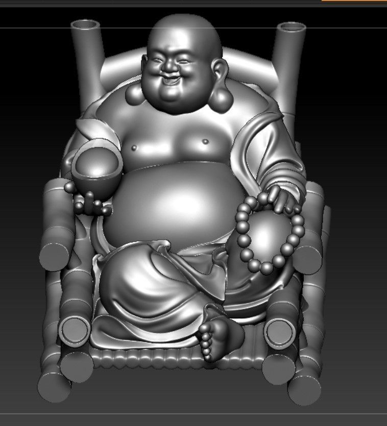 Collection of 50 Maitreya Buddha models 3D print model_110