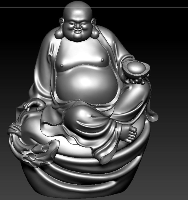 Collection of 50 Maitreya Buddha models 3D print model_122