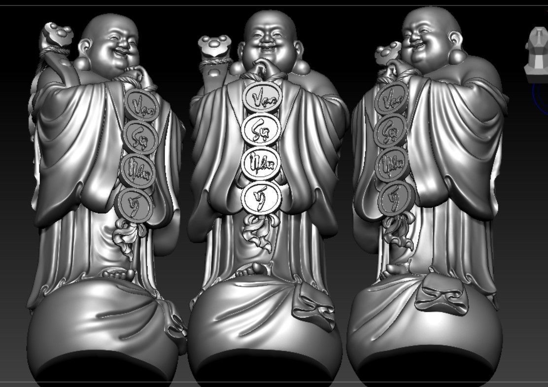Collection of 50 Maitreya Buddha models 3D print model_70