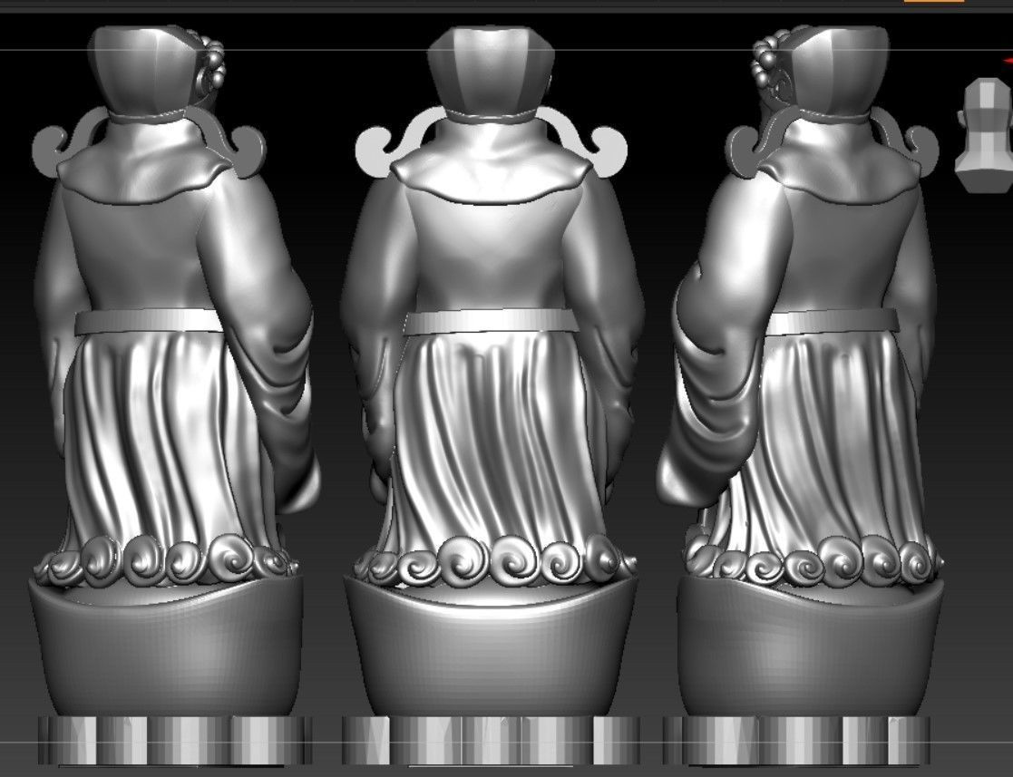 Collection of 50 Maitreya Buddha models 3D print model_6