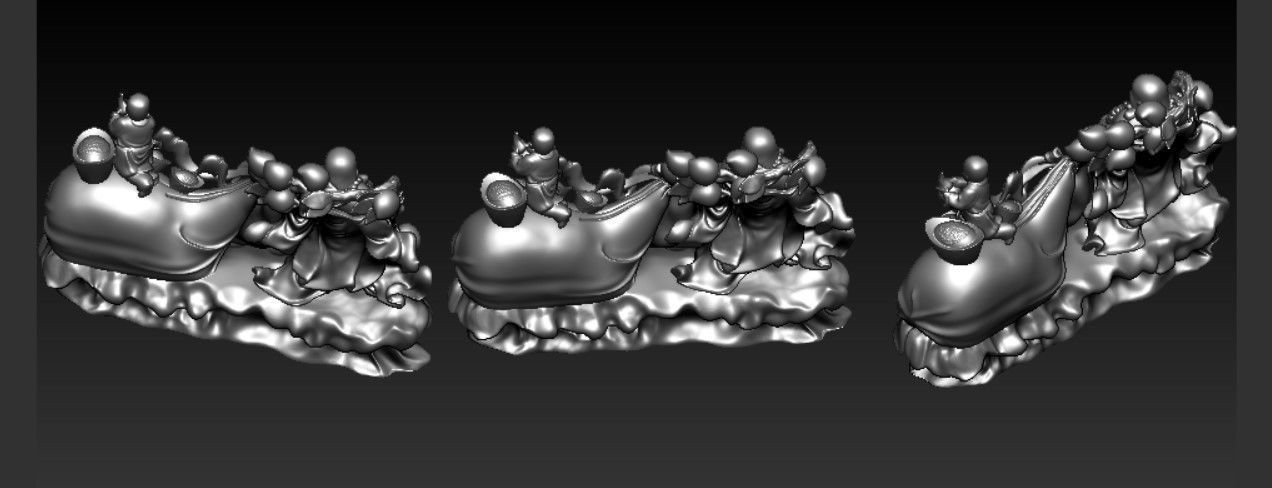 Collection of 50 Maitreya Buddha models 3D print model_9