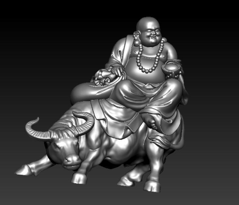 Collection of 50 Maitreya Buddha models 3D print model_38