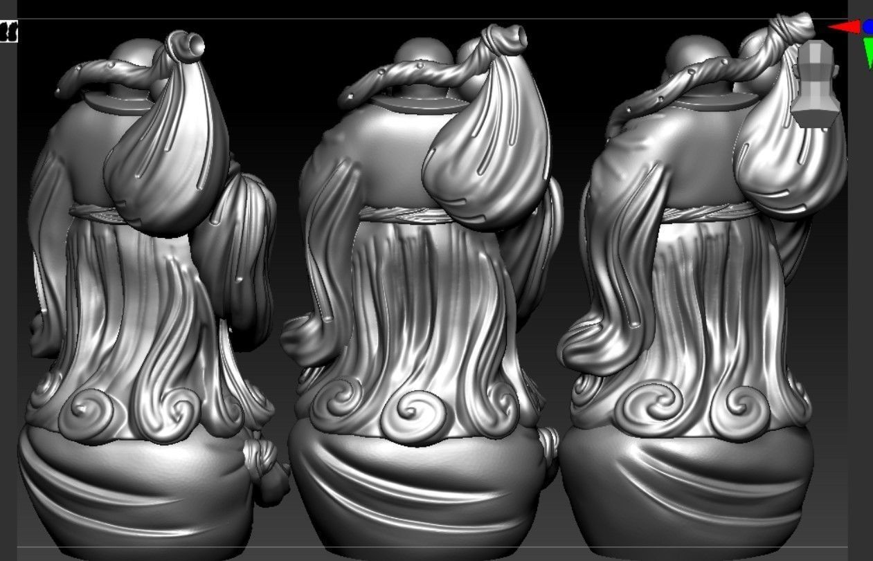 Collection of 50 Maitreya Buddha models 3D print model_129