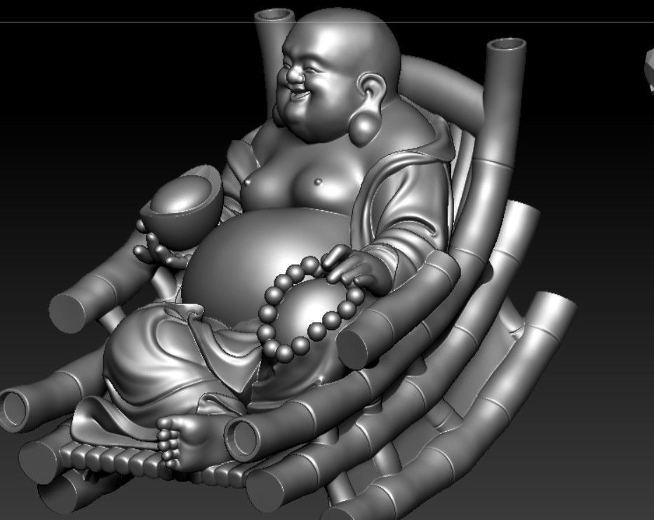 Collection of 50 Maitreya Buddha models 3D print model_112