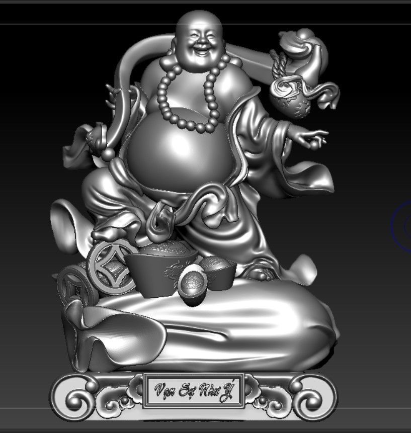 Collection of 50 Maitreya Buddha models 3D print model_10